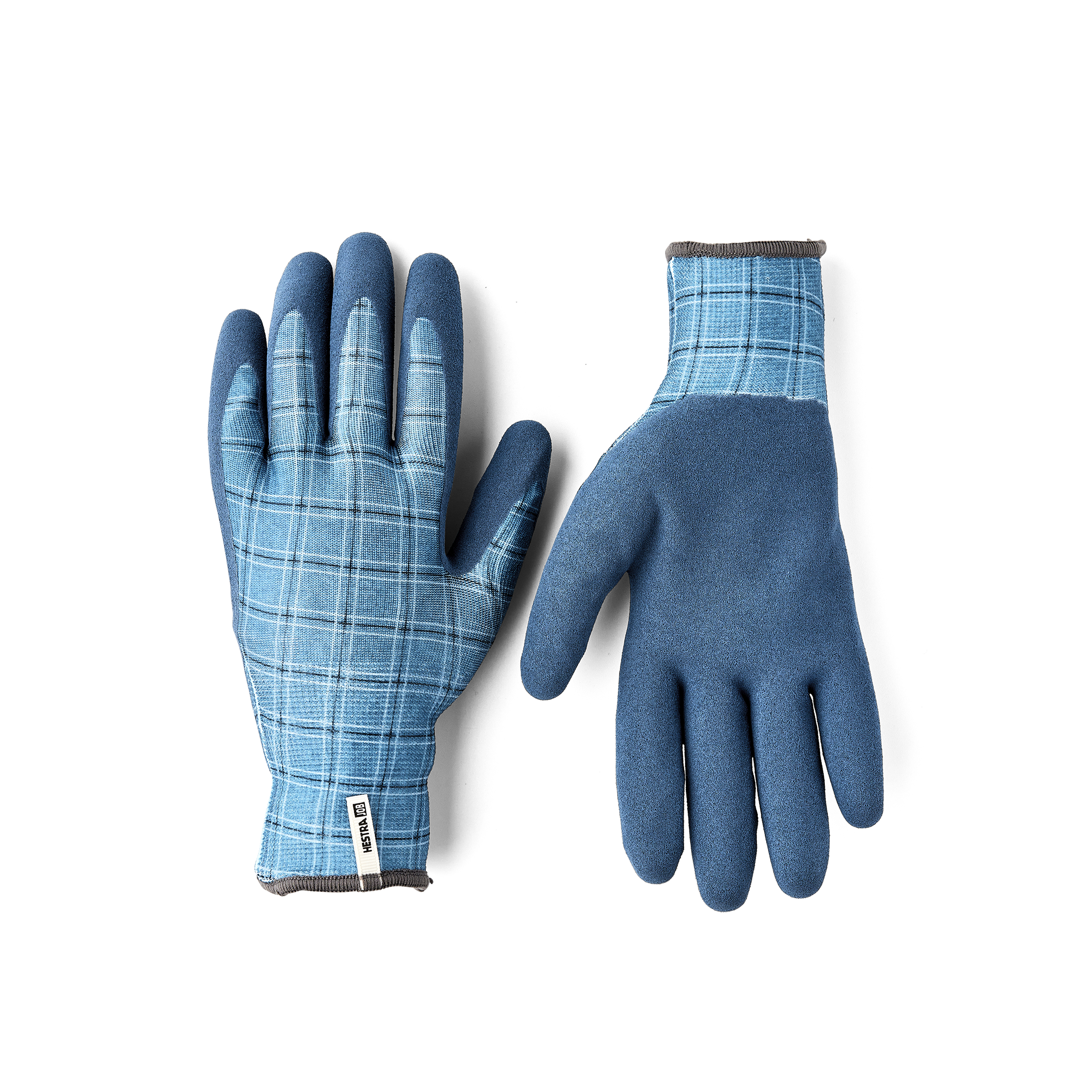 Hestra Verde Check glove in Navy – front view