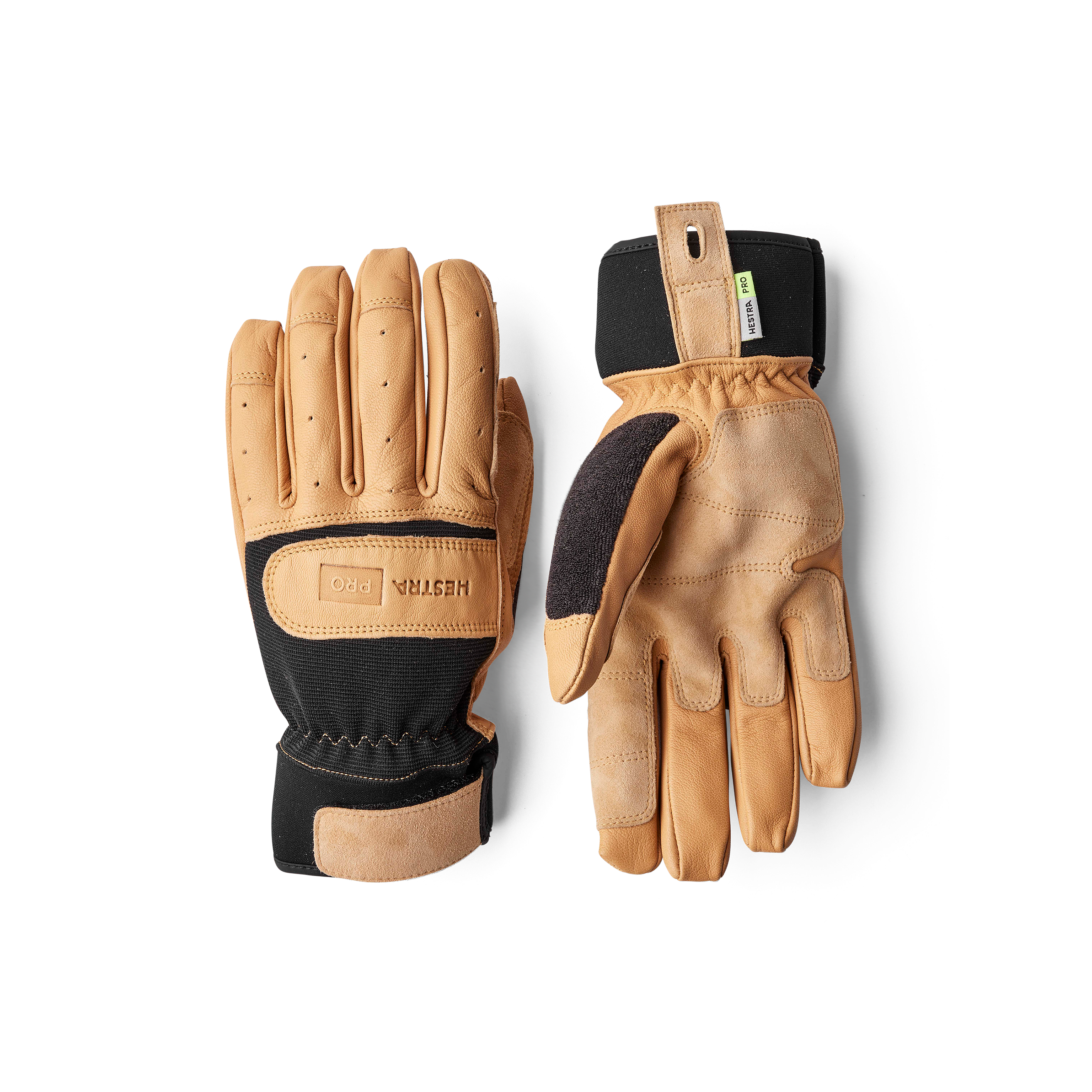 Hestra Titan Rope Handler glove in Tan – front view