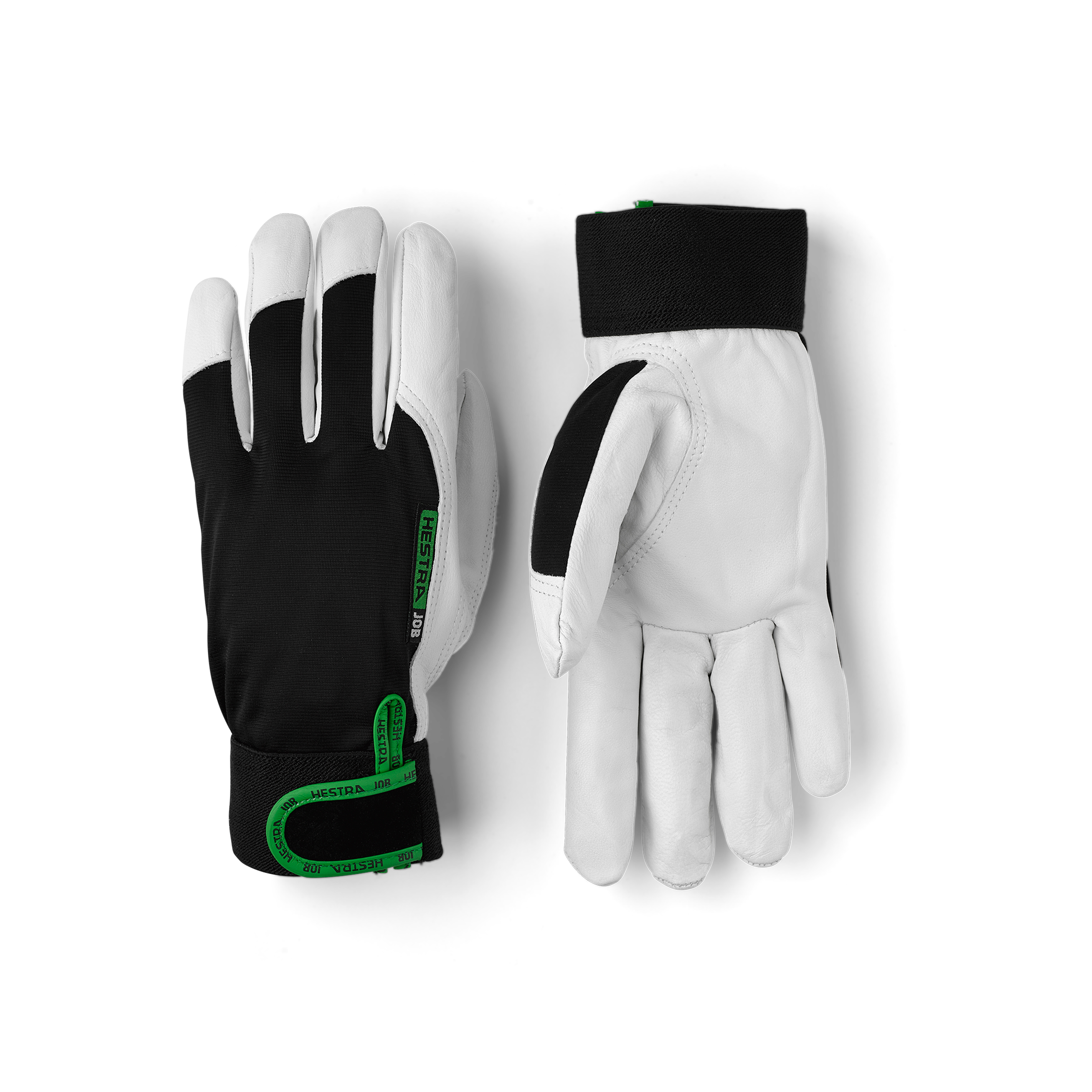 Hestra Kobolt Flex glove in Black – front view