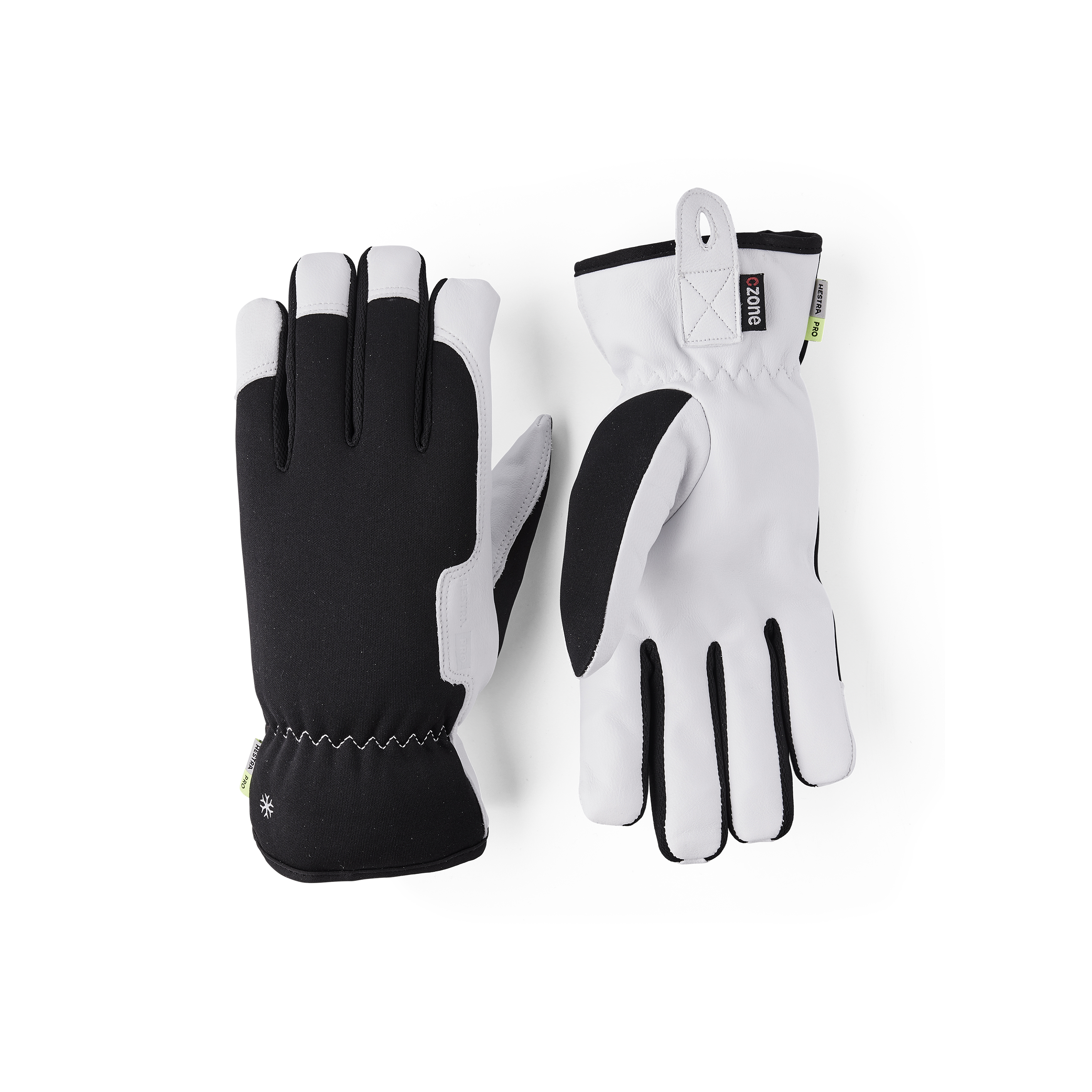 Hestra Kobolt CZone glove in Black – front view