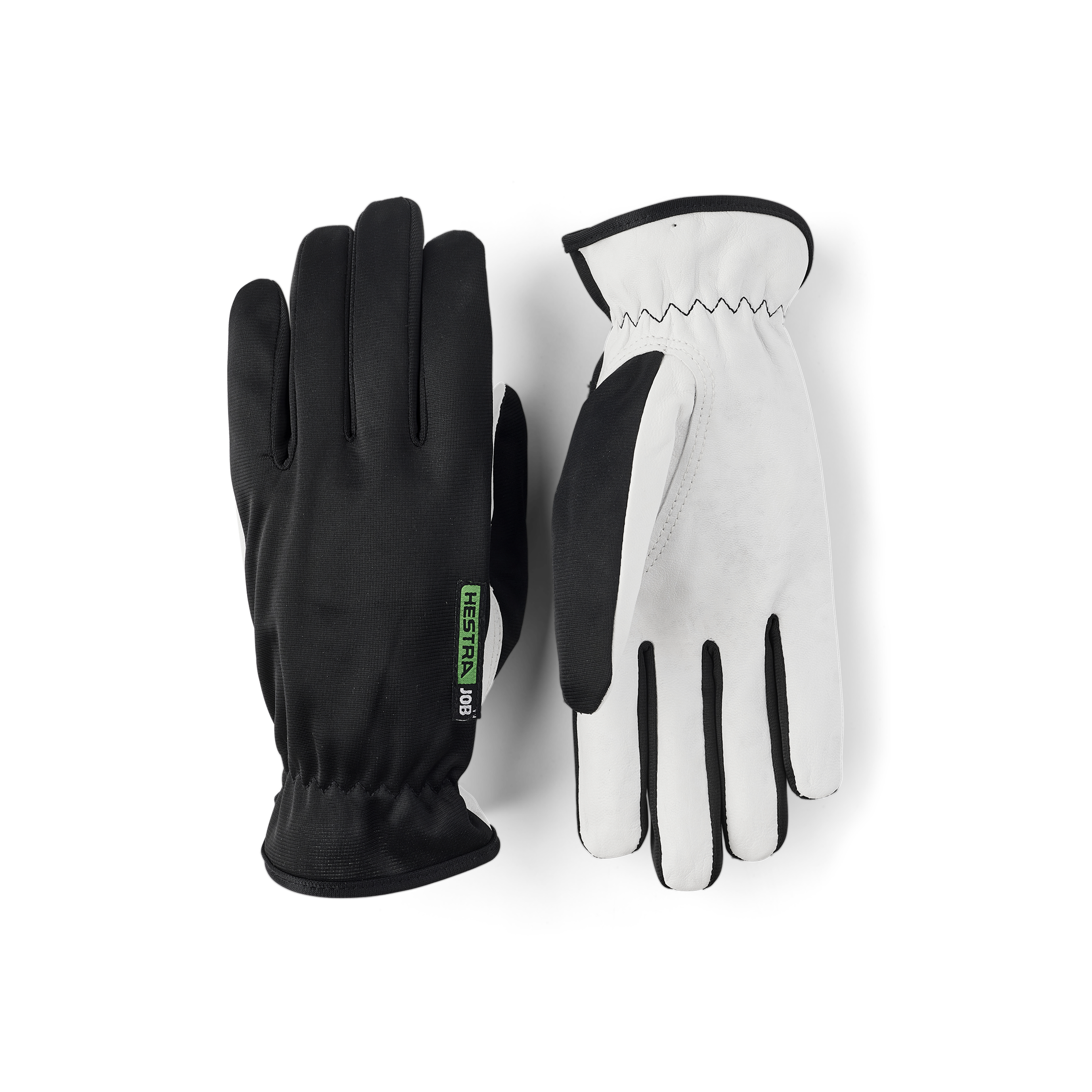 Hestra Tritium glove in Black – front view