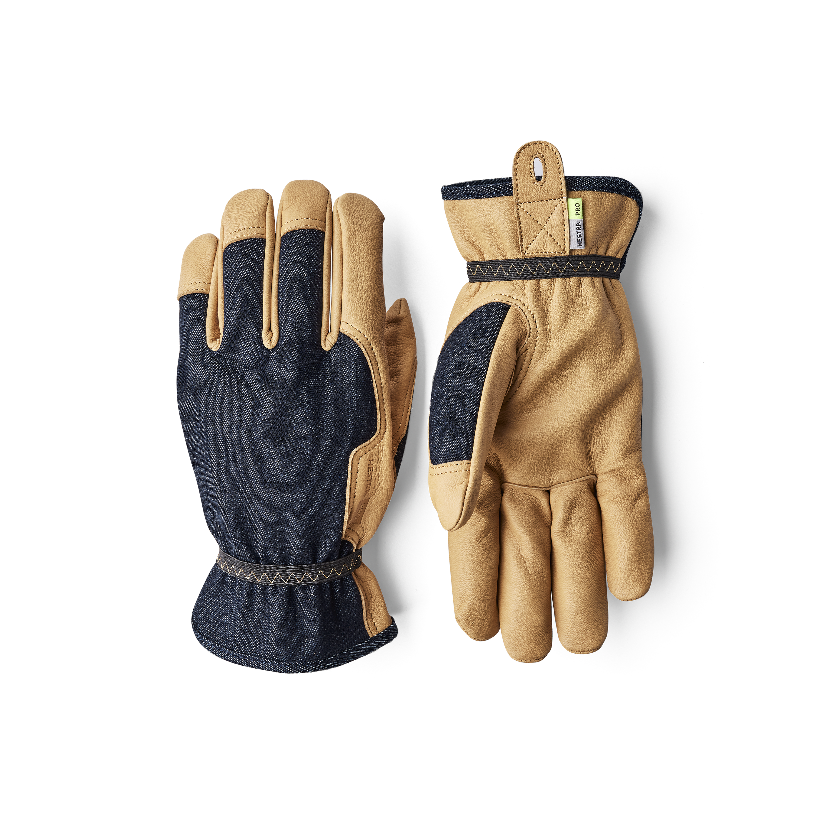 Hestra Kobolt Denim glove in Indigo – front view
