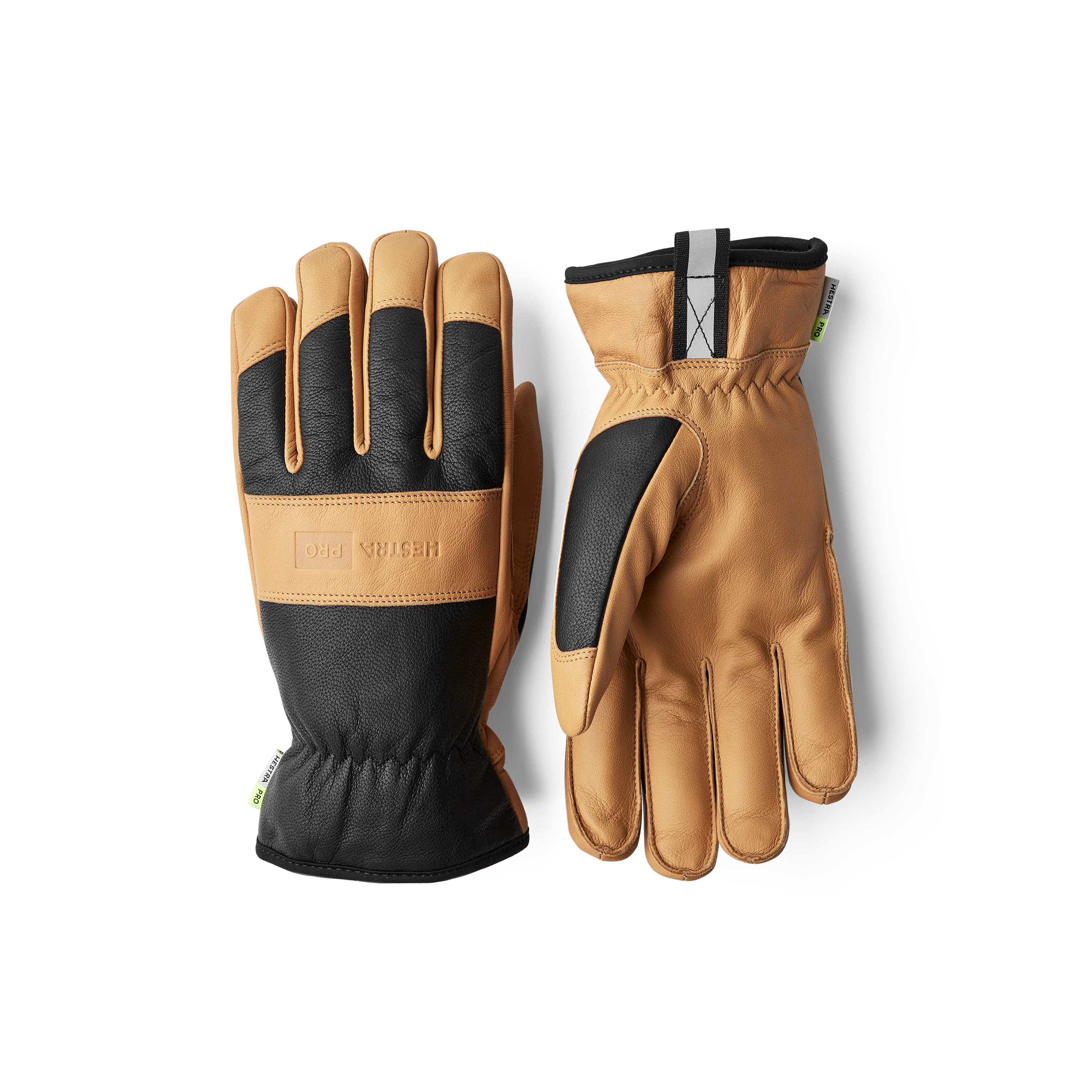 Hestra Winter Pro 5-Finger glove in Tan – front view