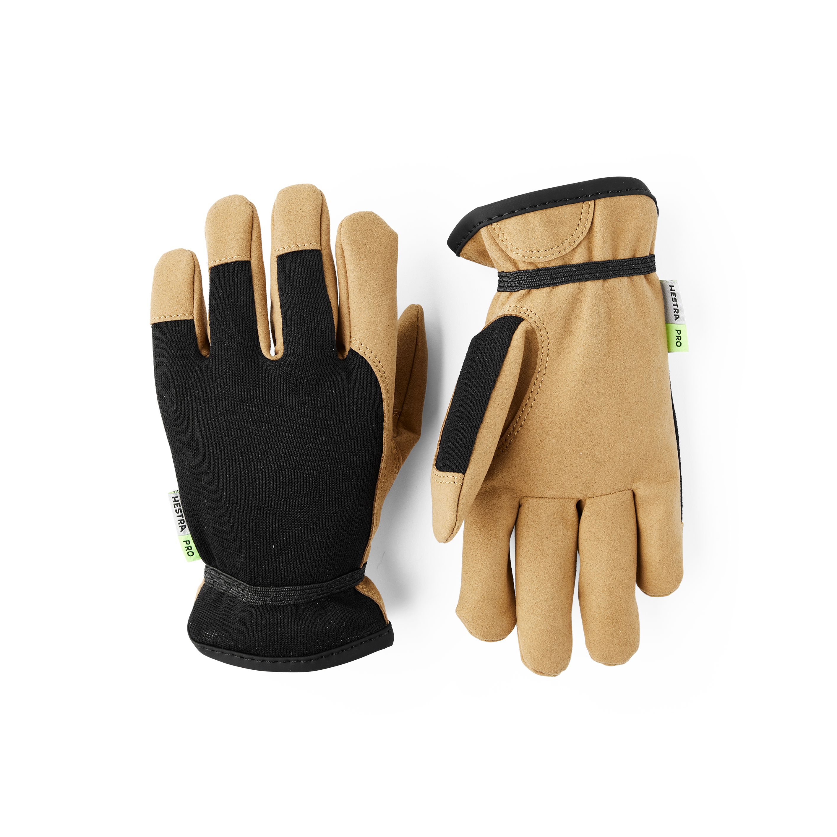 Hestra Kobolt Kid´s Synthetic glove in Black – front view