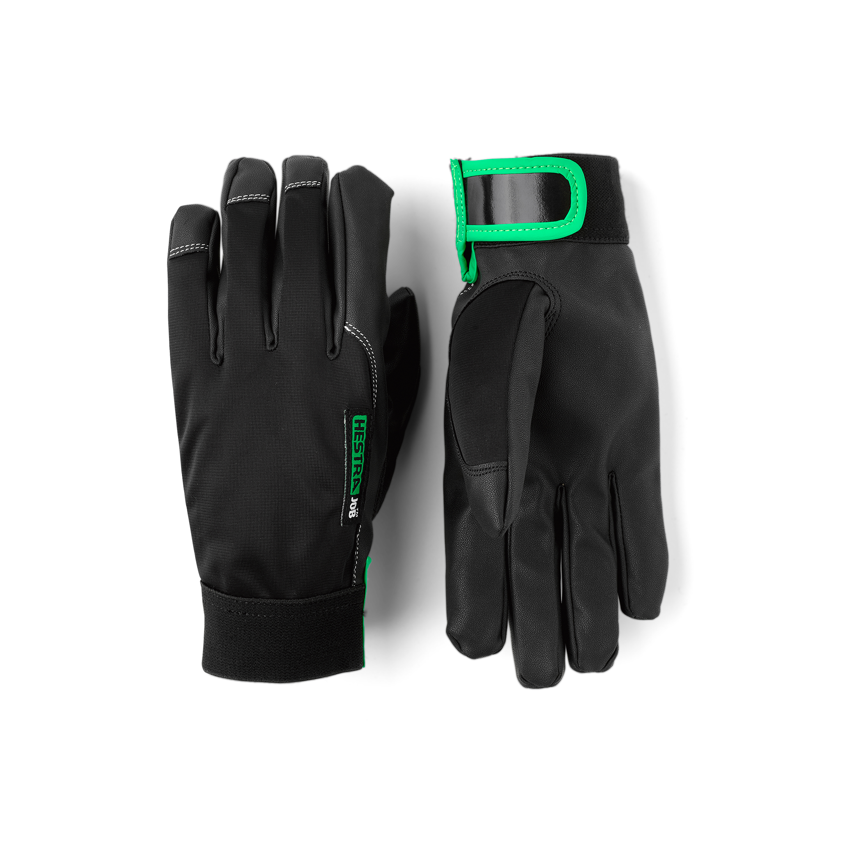 Hestra Niob glove in Black – front view