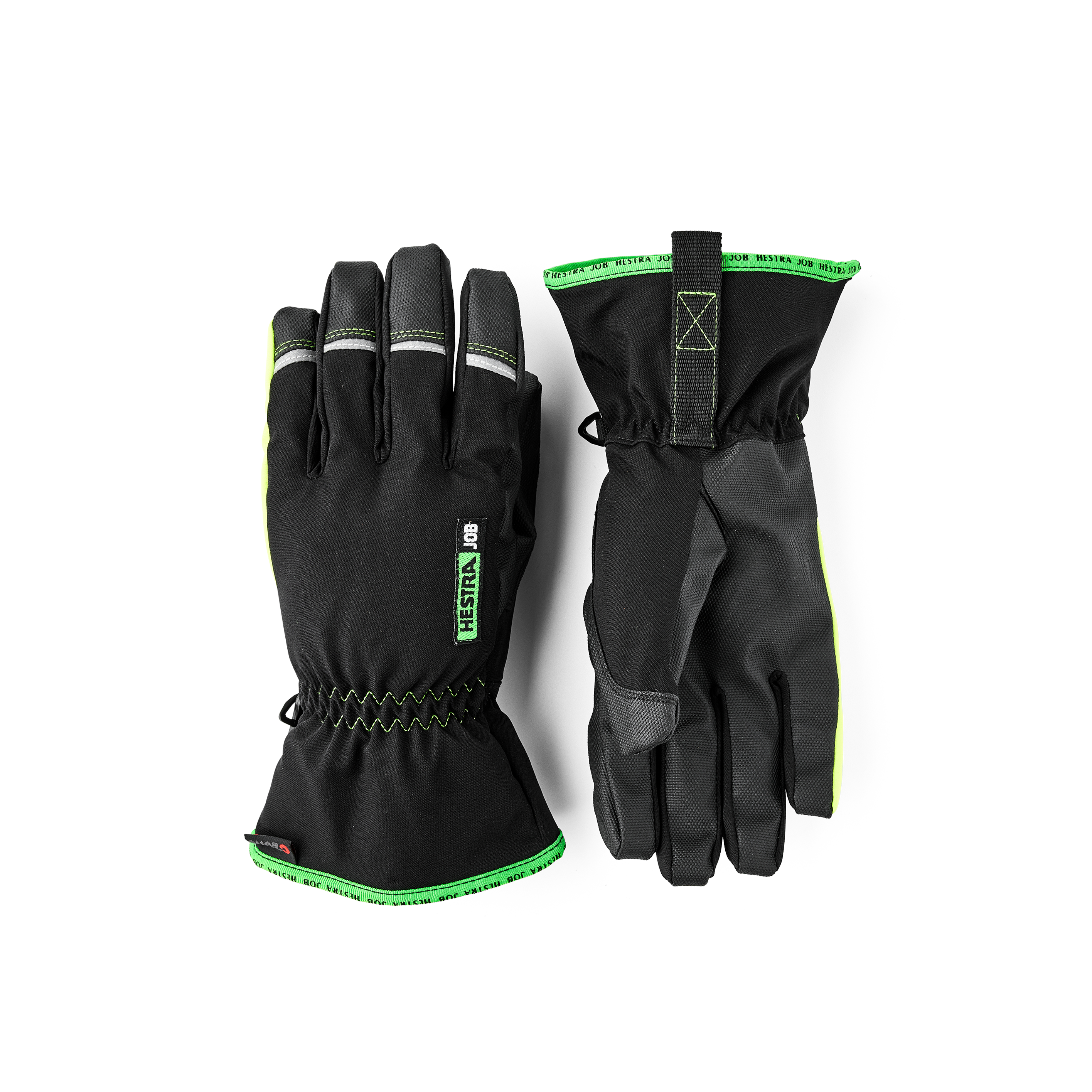Hestra Fermium CZone glove in Black – front view